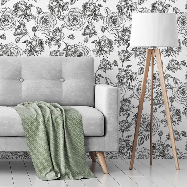Papel de Parede Floral 221