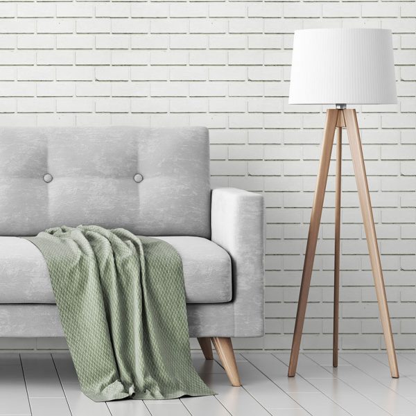 Papel de Parede Tijolo Branco